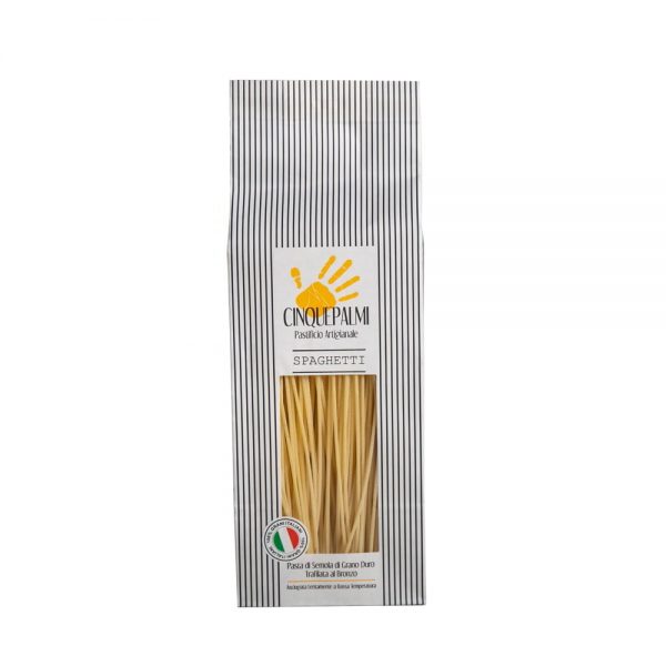 Paste Spaghette din grau dur -matrita de bronz 500 gr
