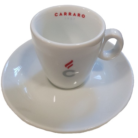 Foundation Good feeling decorate Set ceasca si farfurie espresso Carraro 1927 – AromeCafea.ro