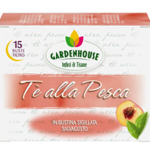 Ceai negru aroma Piersica Gardenhouse 15plic