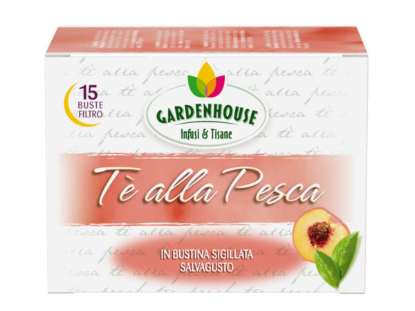 Ceai negru aroma Piersica Gardenhouse 15plic